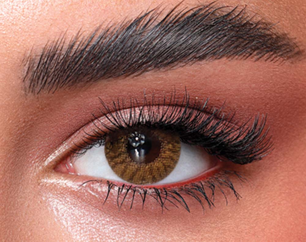 Radiant Hazelnut - FIVE PAIRS - Punjab Optics - Power & Colour Lens - Bella Contact Lenses